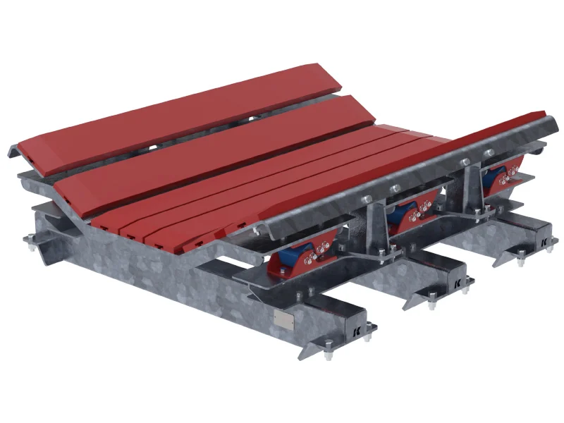 Dynamax impact belt support system