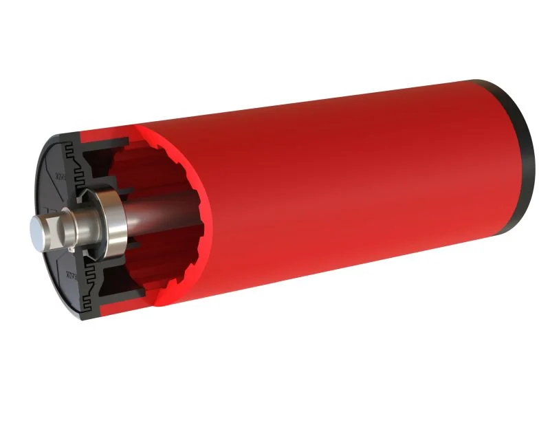 Cutaway view of an Enduro polymer conveyor roller